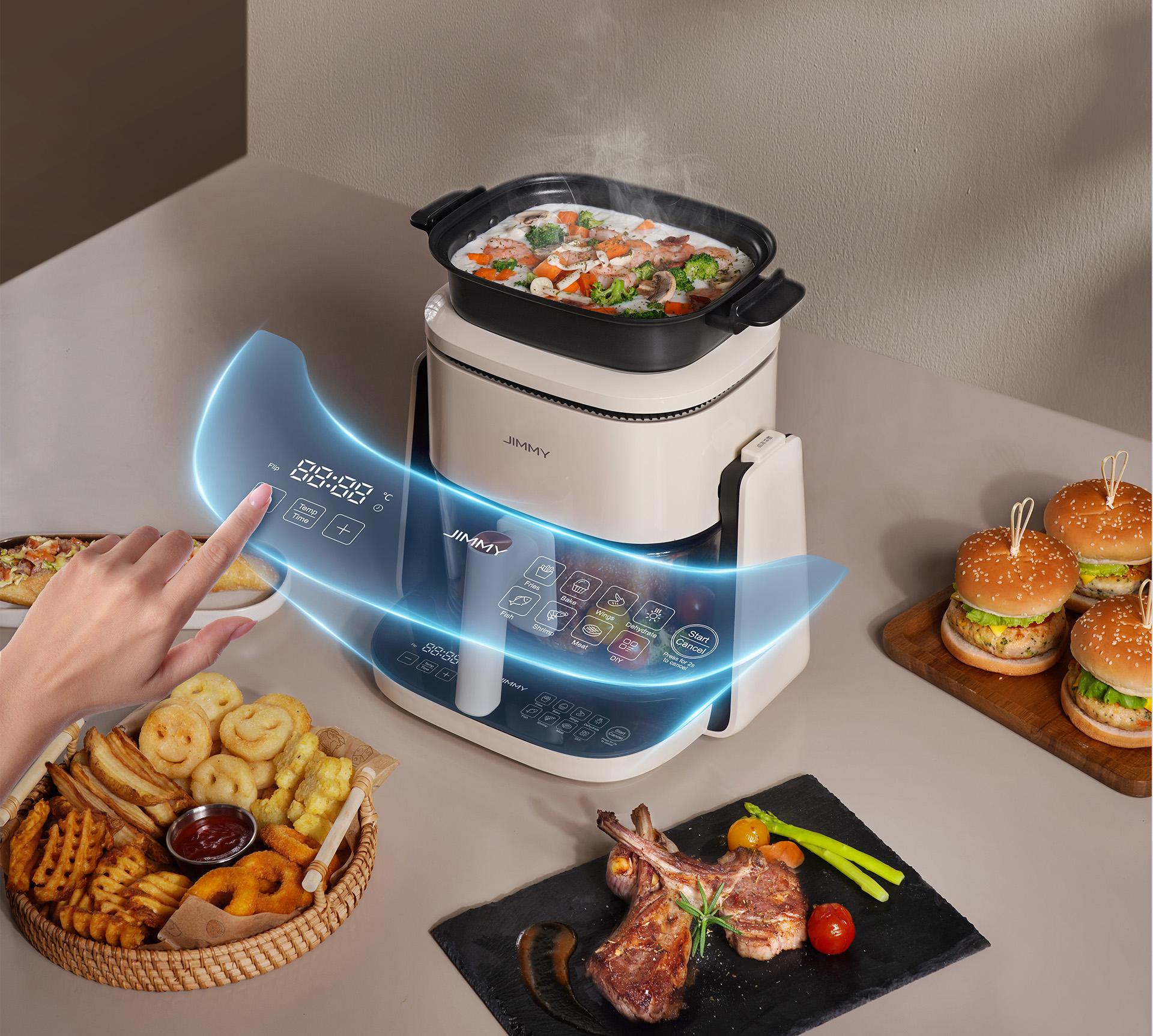 JIMMY AF3 air fryer HD touch screen